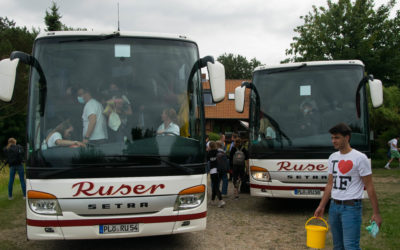 Ankunft in Hohenfelde!